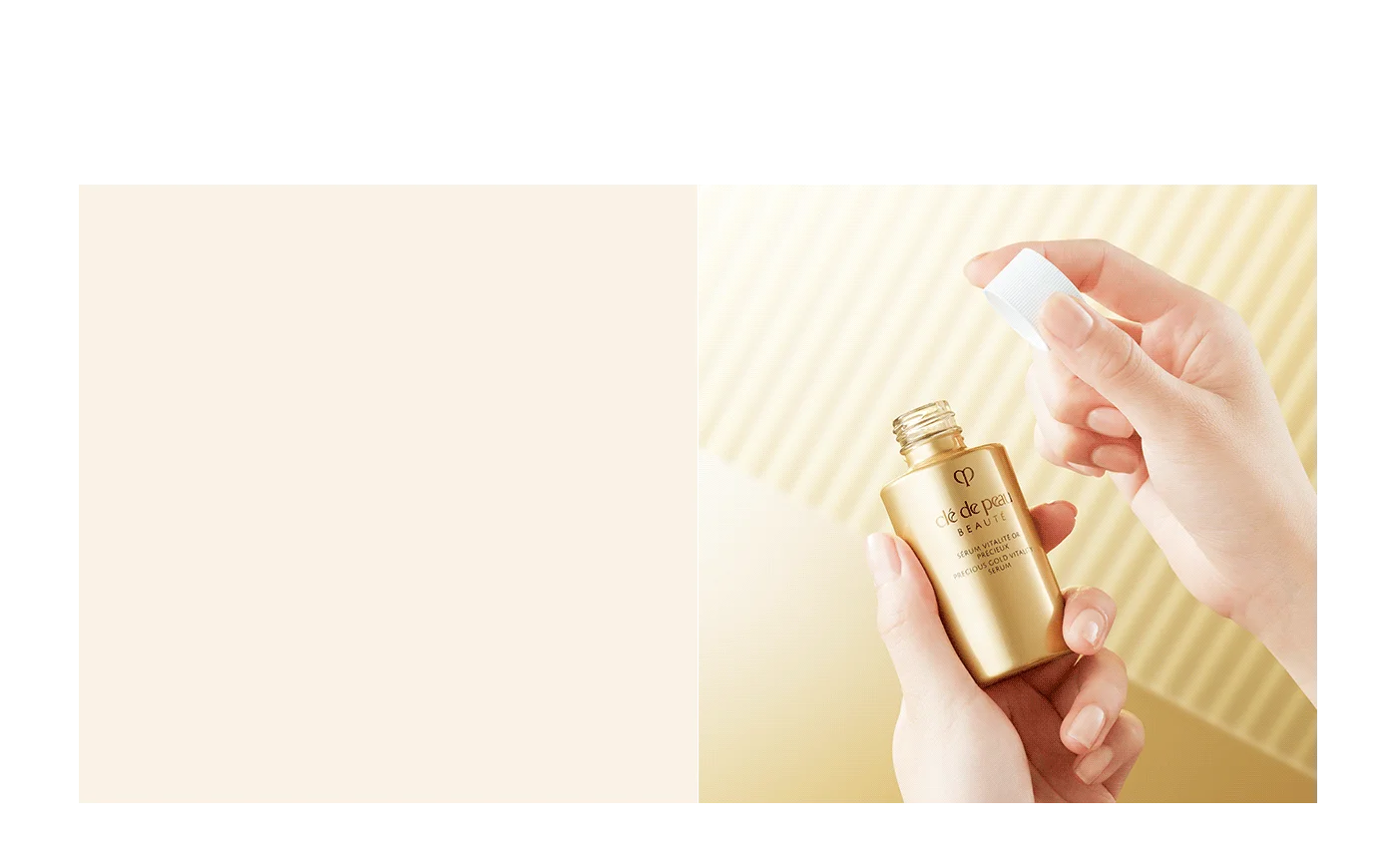 Precious Gold Vitality Serum Refill Reuse
