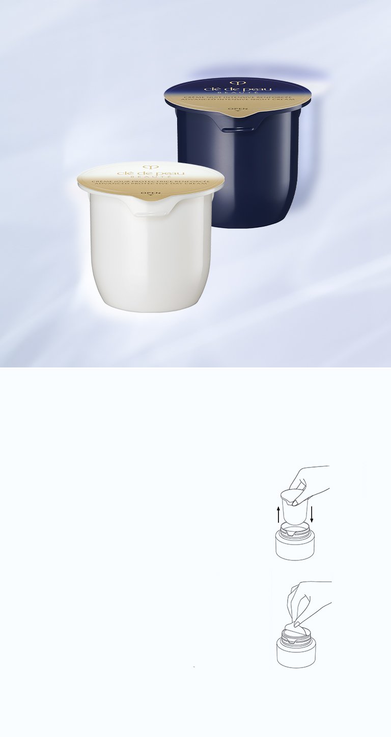 REPLENISH WITH EASY REFILLS FOR A MORE RESPONSIBLE ROUTINE.