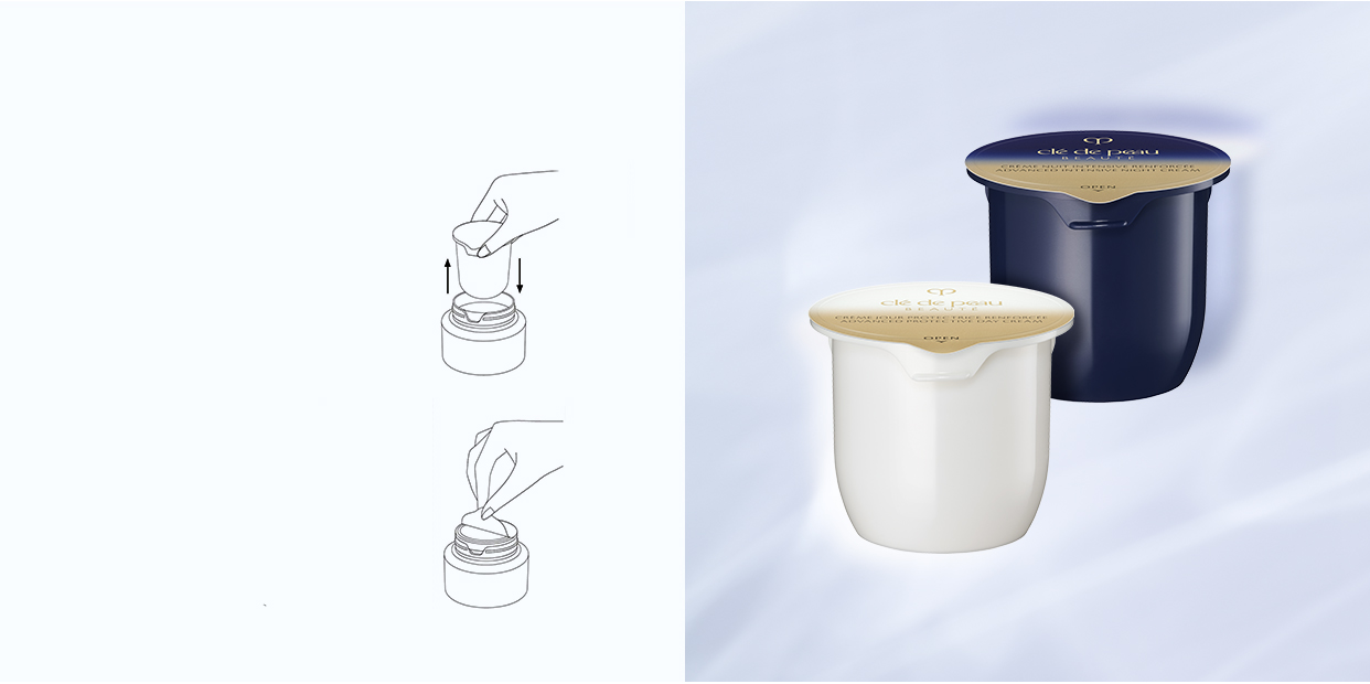 REPLENISH WITH EASY REFILLS FOR A MORE RESPONSIBLE ROUTINE.