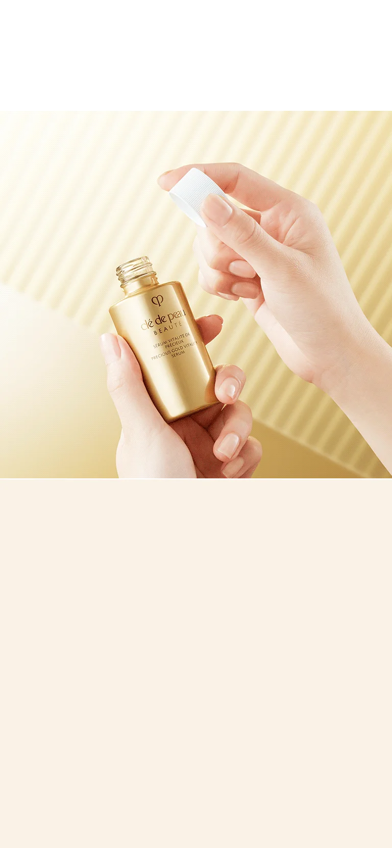 Precious Gold Vitality Serum Refill Reuse